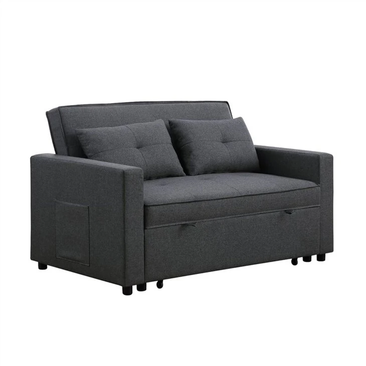 Partner Lín bólstraður Tufed Futon svefnsófi