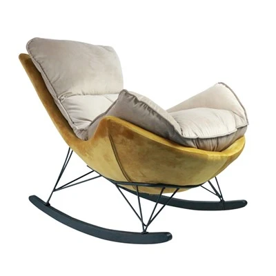 Partner Velvet Fabric ruggustóll