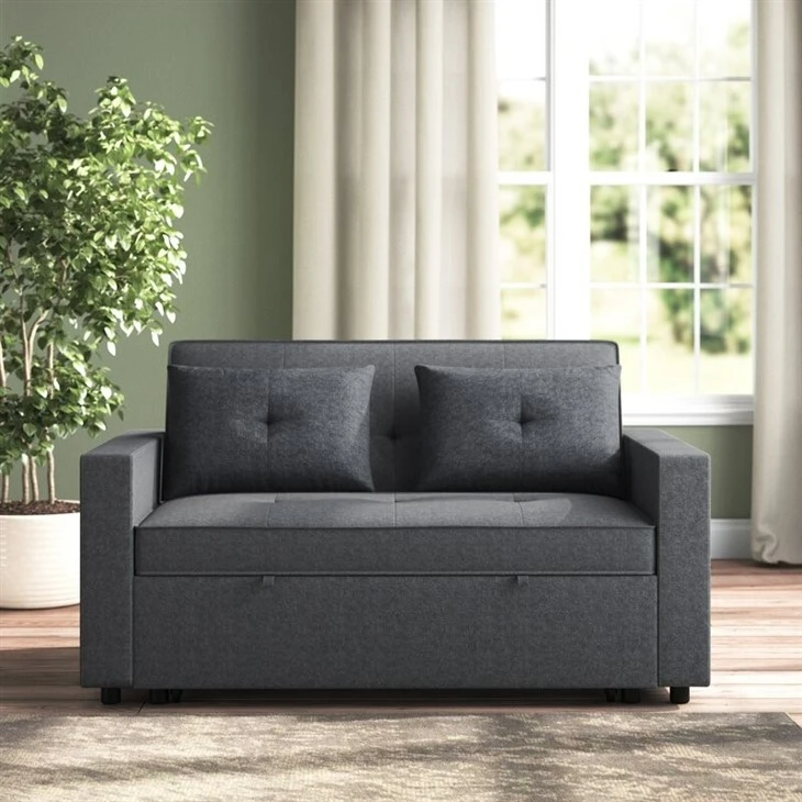 Loveseat tveggja manna svefnsófi